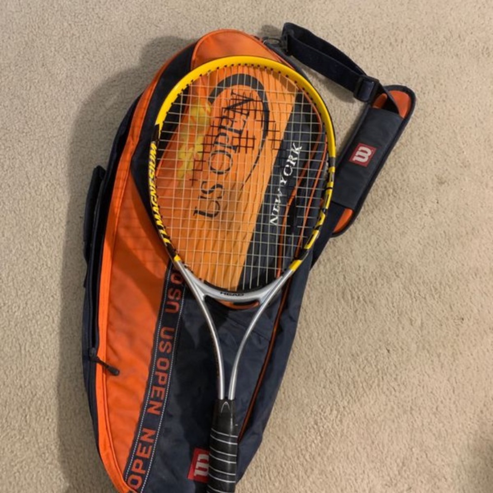 Head tennis rackets with the bag